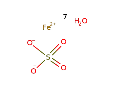 ferrous(II) sulfate heptahydrate