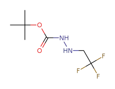 tert-butyl 2-(2,2,2-trifluoroethyl)hydrazinecarboxylate