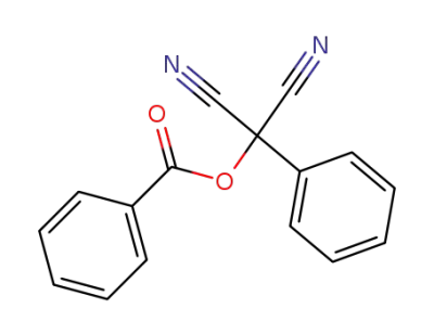 α-Benzoyloxy-α-phenylmalononitrile