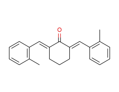 (2E,6E)-2,6-bis(2-methylbenzylidene)cyclohexanone