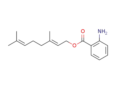 (E)-3,7-dimethylocta-2,6-dienyl 2-aminobenzoate